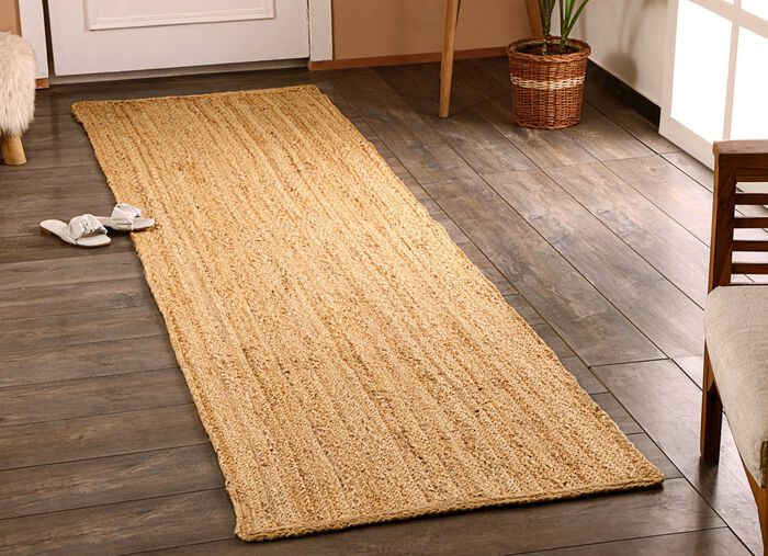 Teppiche und Br&uuml;cken aus Jute 