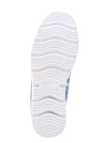 Waldl&auml;ufer Slipper aus beschichtetem, floral bedrucktem Textilmaterial 