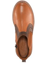 Gemini Stiefelette mit dekorativem Einsatz COGNAC-BRAUN