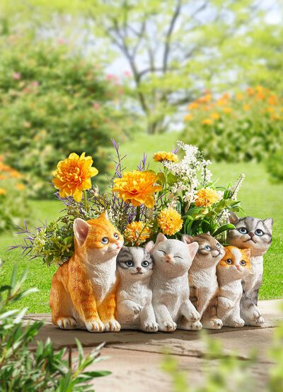 Pflanztopf &bdquo;K&auml;tzchen&ldquo; 