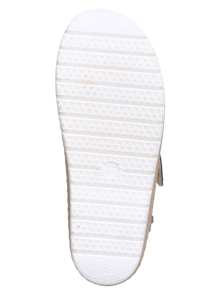 ELENA EDEN, bequeme Damen-Pantoletten, Weite H, mit herausnehmbarem Fu&szlig;bett 