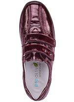 Waldläufer, bequeme Damen-Slipper, Weite H, mit herausnehmbarem Fußbett BURGUND