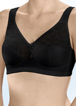 Zweierpack Susa BH mit Baumwolle 1X WEISS, 1X SCHWARZ