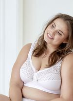 Swegmark of Sweden-BH mit elastischer Spitze WEISS