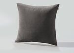 Stuhlkissen und Kissenbezug in Feincord GRAU