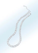 Diamantierte Zopf -Geflechtkette 