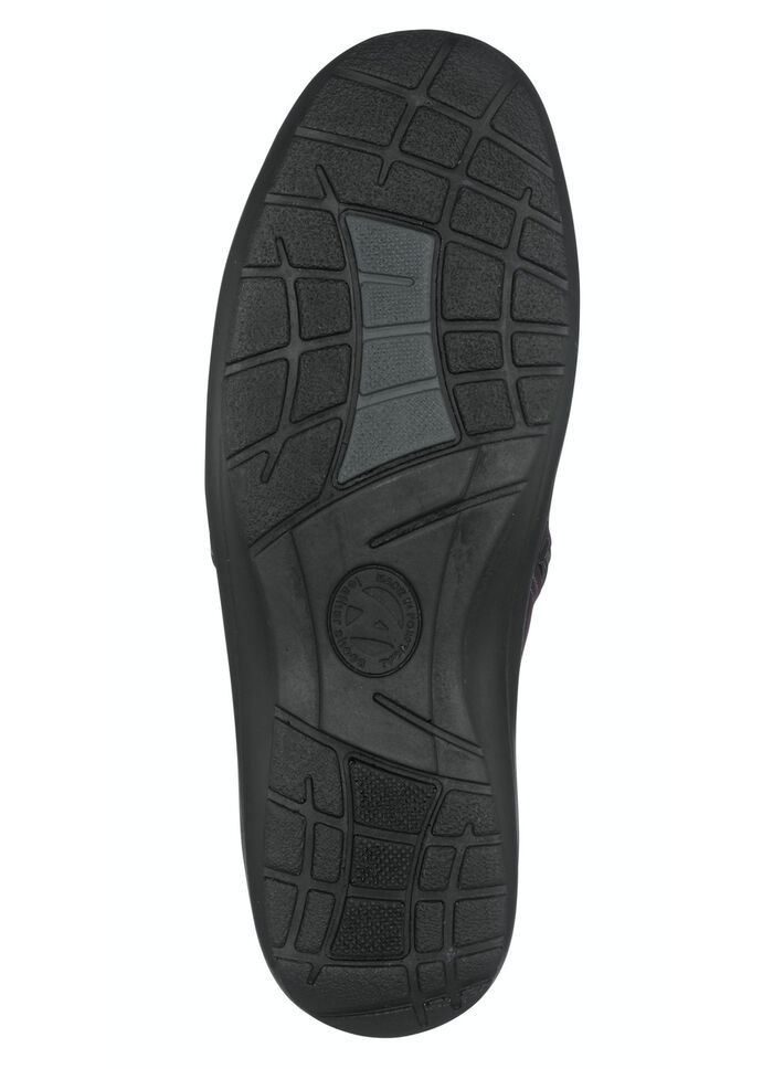 ELENA EDEN Bootie aus Nubukleder BORDEAUX