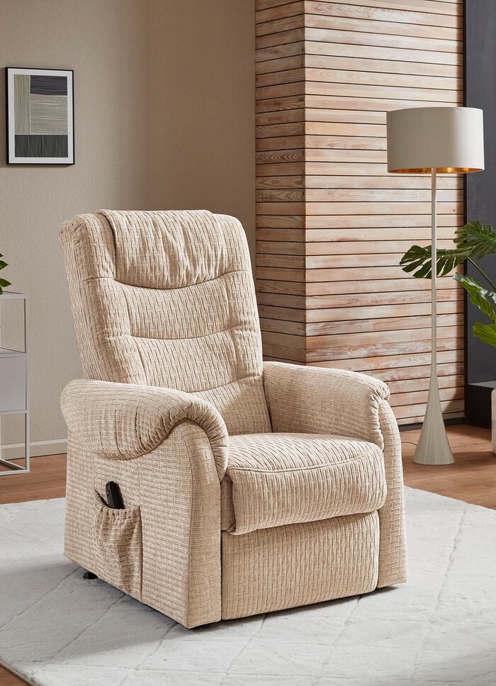 TV-Sessel auf Rollen BEIGE