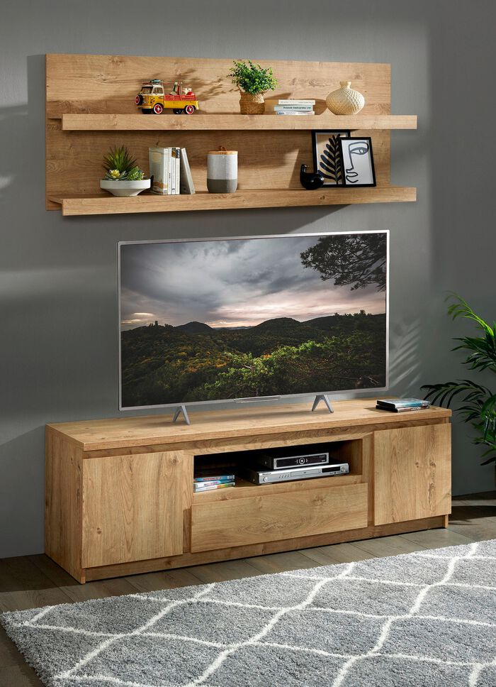 TV-Longboard mit Wandboard 