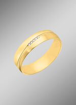 Edler Trauring gl&auml;nzend/mattiert 