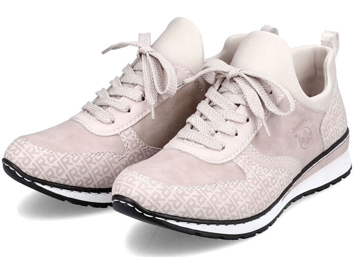 Rieker Sneaker mit Zierschnürung PUDERROSÉ