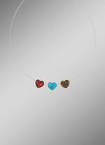 Herz-Anh&auml;nger mit Bernstein 