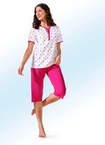 Zweierpack Schlafanz&uuml;ge mit P&uuml;nktchen, lang- und kurzarm 