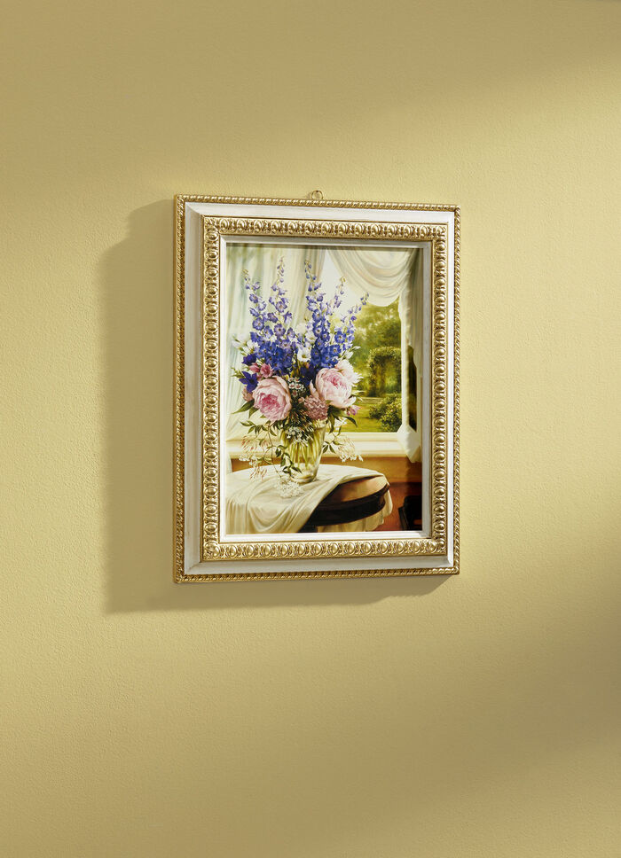 Bild auf Echtholzrahmen 