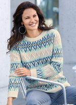 Pullover in superflauschiger Qualit&auml;t mit Alpaka 