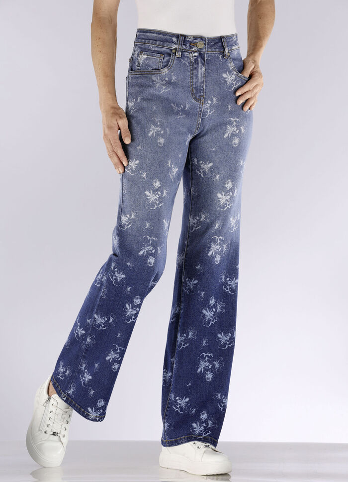 Jeans mit tollem Farbverlauf 