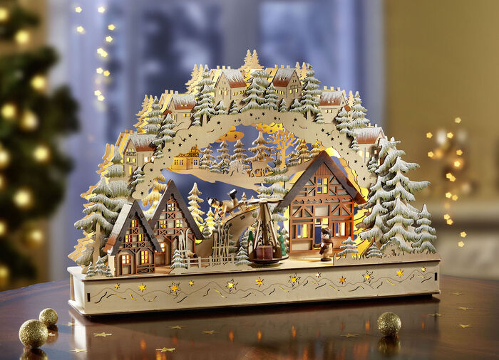 Schwibbogen aus Holz 