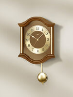 Wanduhr aus Holz EICHE