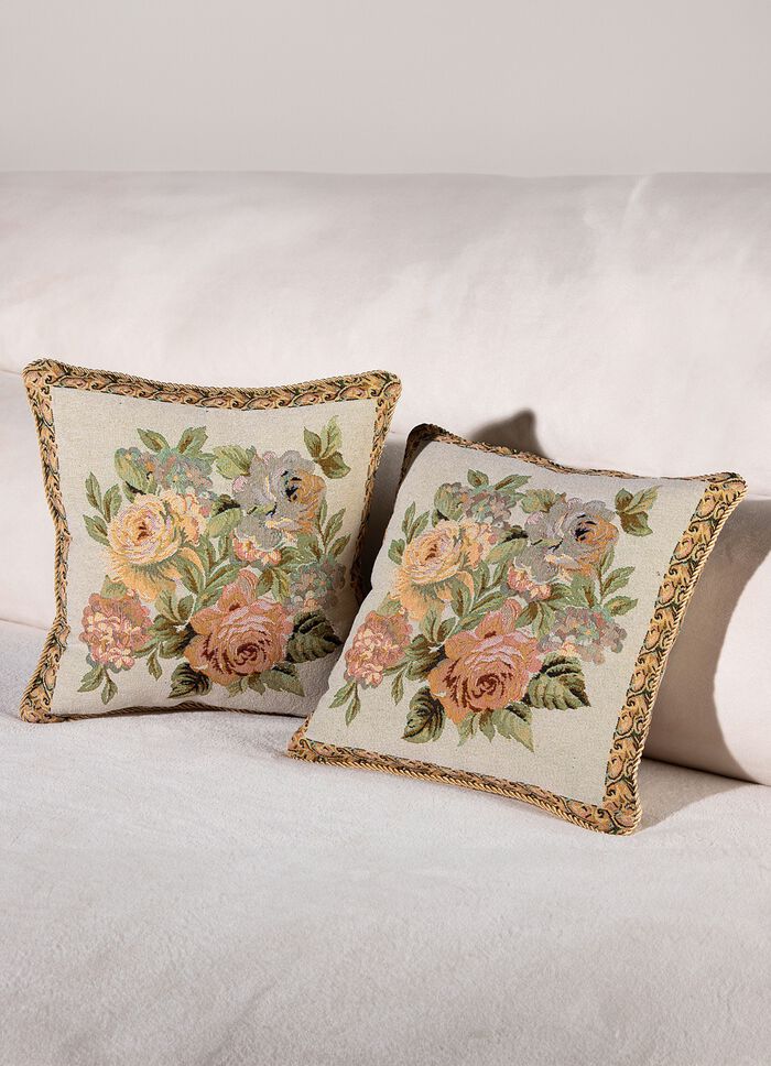 Kissenbezug mit Reißverschluss, 2er-Set 