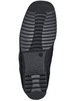 Stiefelette mit Klettverschluss SCHWARZ