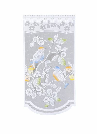 Fenster- und T&uuml;rbehang V&ouml;gelchen, verschiedene Farben 