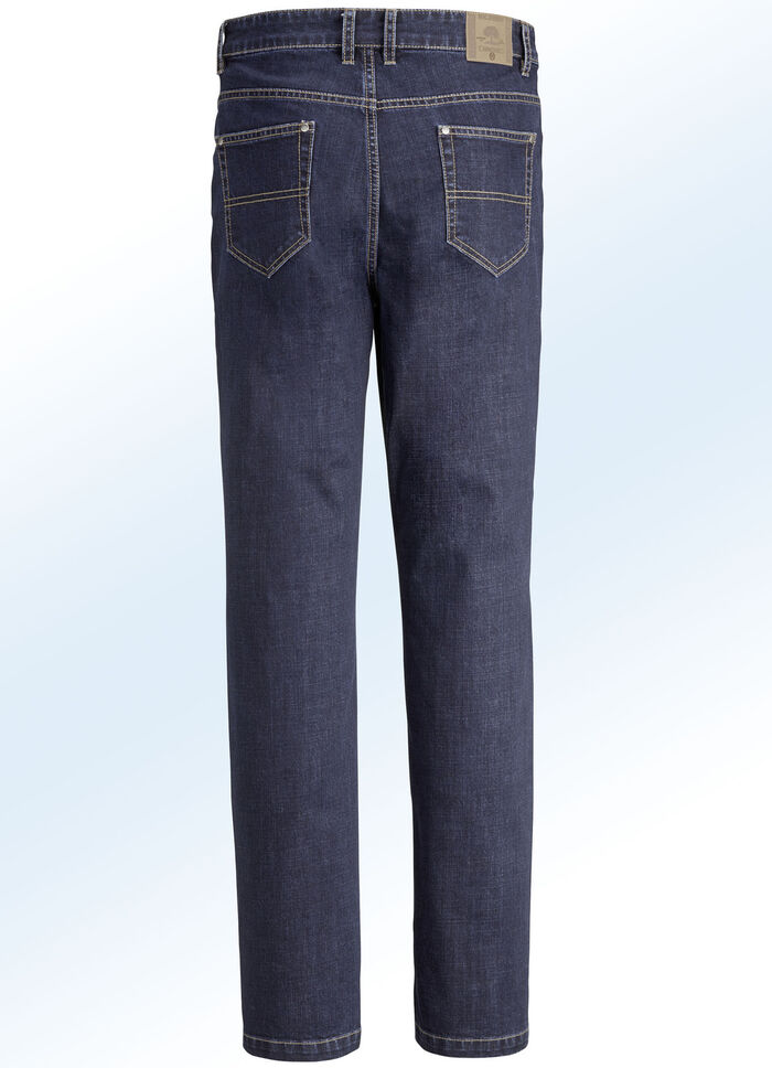 Jeans in 3 Farben DUNKELBLAU