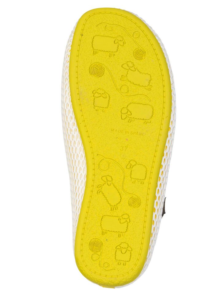 Bequeme Damen-Hausschuhe, Weite H, mit herausnehmbarem Fu&szlig;bett 