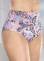 Fünferpack Slips mit Paisley -Dessin 