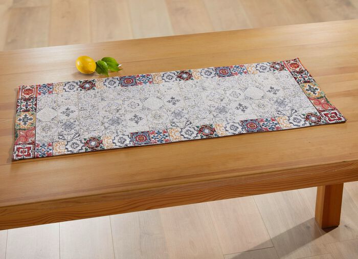 Tischdekoration in Gobelin-Qualit&auml;t BUNT