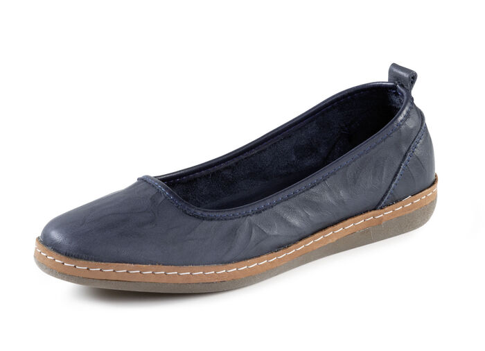 Andrea Conti Slipper mit Knitter-Effekt MARINE