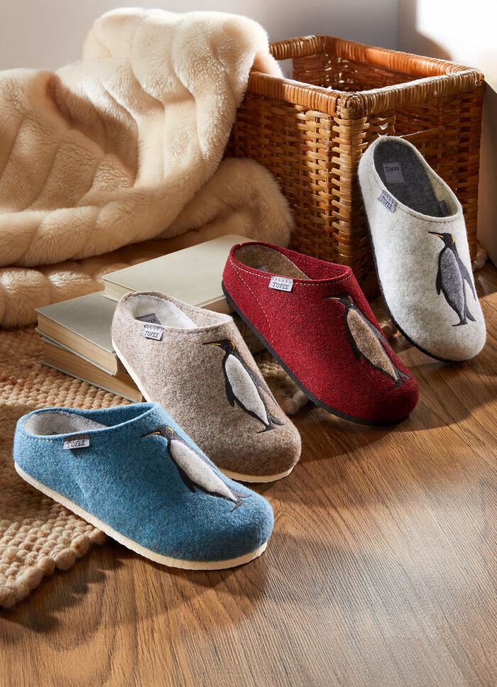 Wollfilz Hausschuh GLETSCHER