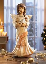 Engel mit Stern aus dem Hause Goebel CHAMPAGNER