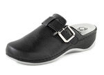 Mubb, klassische Damen-Clogs, Wete H, mit herausnehmbarem Fußbett SCHWARZ