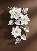 Wanddekoration aus Metall 