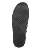 Hausschuh aus gemustertem Textilmaterial GRAU-MULTICOLOR