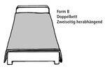 Tagesdecken und Kissenbezüge aus 100% Baumwolle 