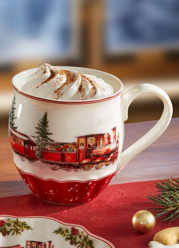 Porzellan-Jahresartikel 2025 von Villeroy & Boch WEISS-ROT