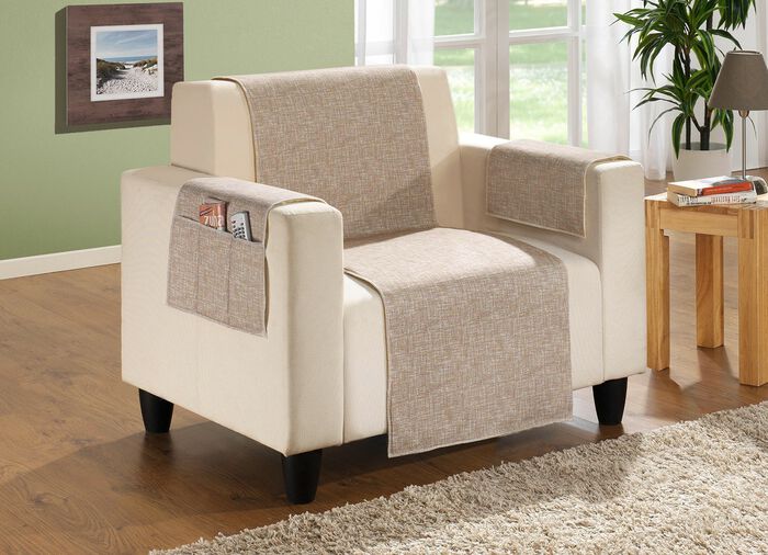 Wohnaccessoires aus 100% Baumwolle, Unterseite 100% Schurwolle GR&Uuml;N