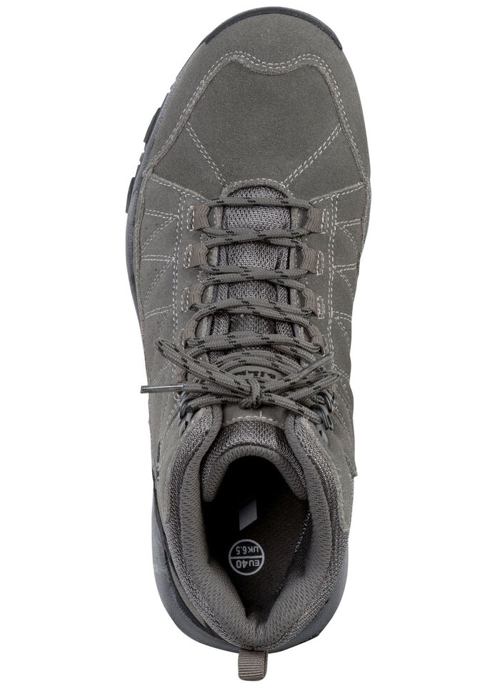 Stiefelette mit gummierten Eins&auml;tzen 