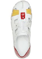 Andrea Conti Slipper aus Nappaleder WEISS-BUNT