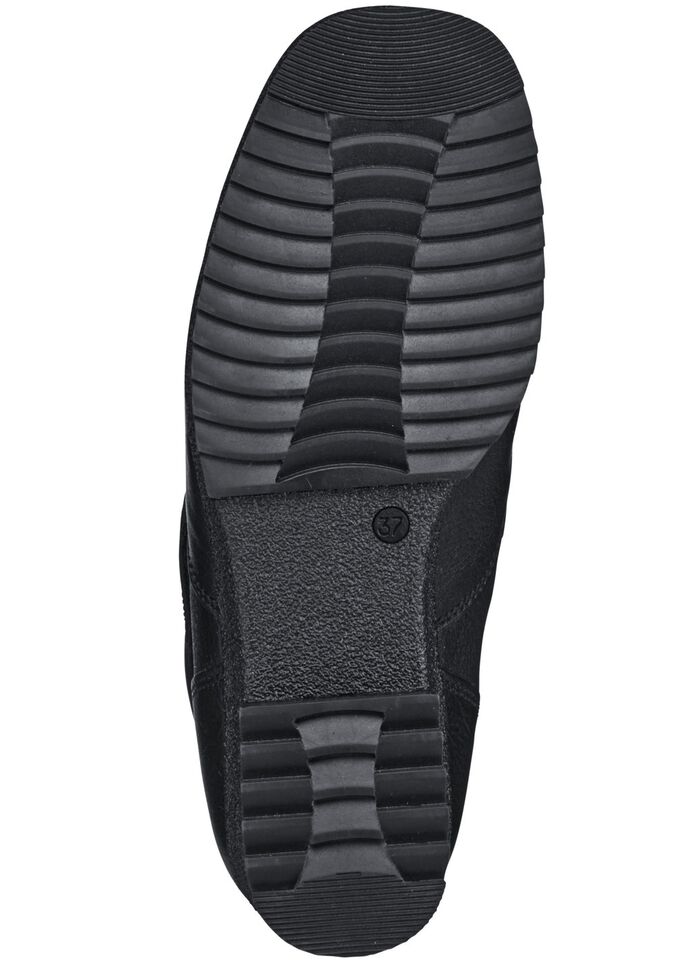 Stiefelette mit Klettverschluss SCHWARZ