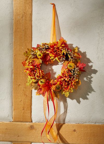 Herbstlicher Wandkranz 