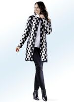 Figurformende Jeans-Steghose SCHWARZ