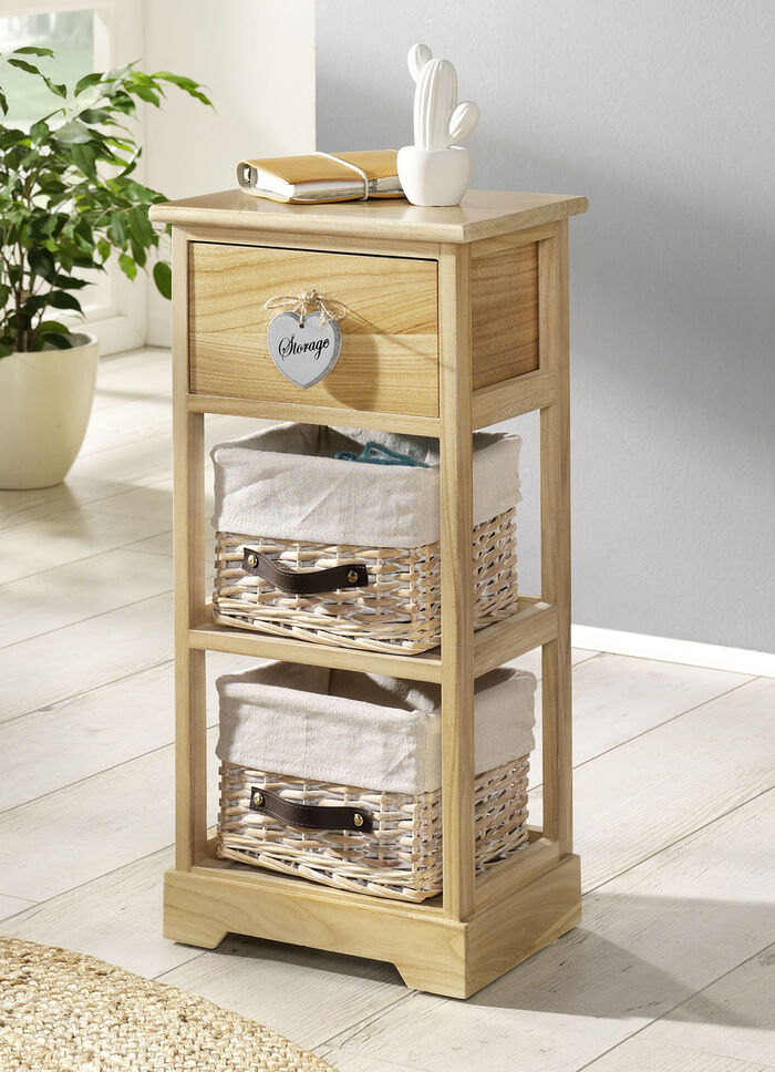 Kommode aus massivem Holz NATUR