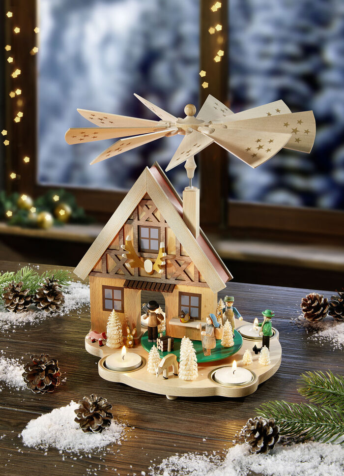 Tischpyramide aus dem Erzgebirge