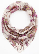 Nickituch mit Fantasiedessin 