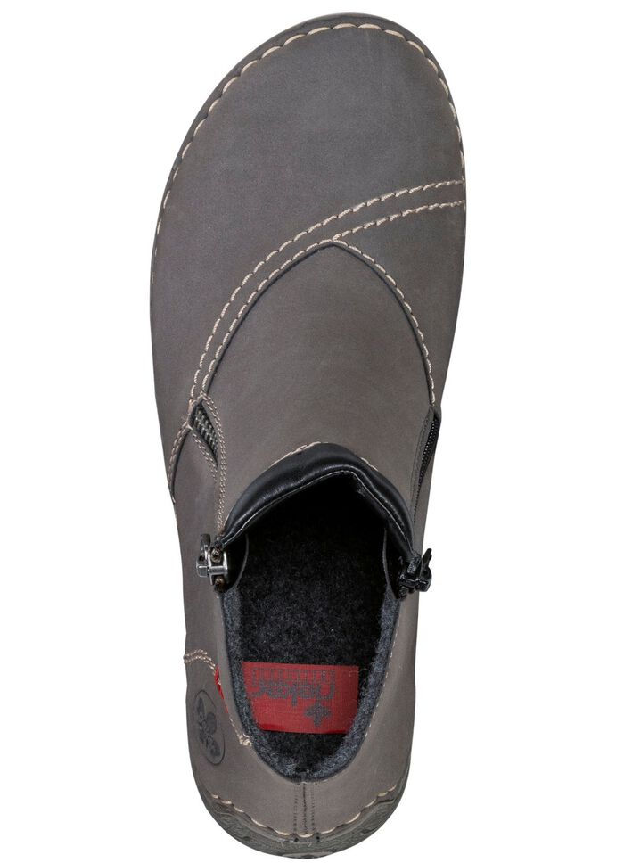 Rieker Bootie aus schattiertem Synthetikmaterial 