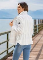 Jacke mit Rei&szlig;verschlusstaschen 