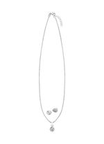 Wundersch&ouml;nes Schmuck-Set aus Silber, 2-teilig 