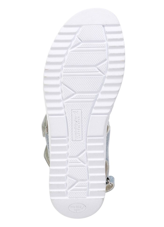 Waldl&auml;ufer Sandalette mit effektvoller Pr&auml;gung 